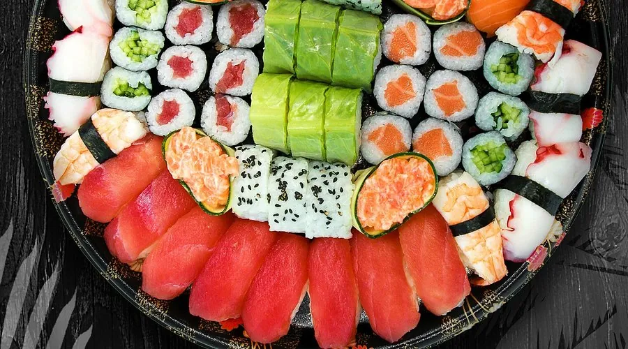 Vassoio di sushi