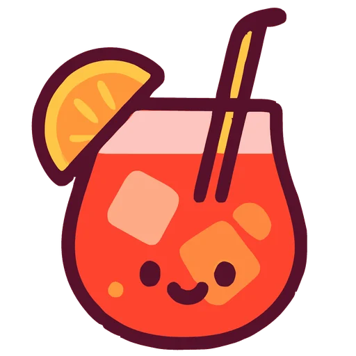 Icona 3D di uno spritz